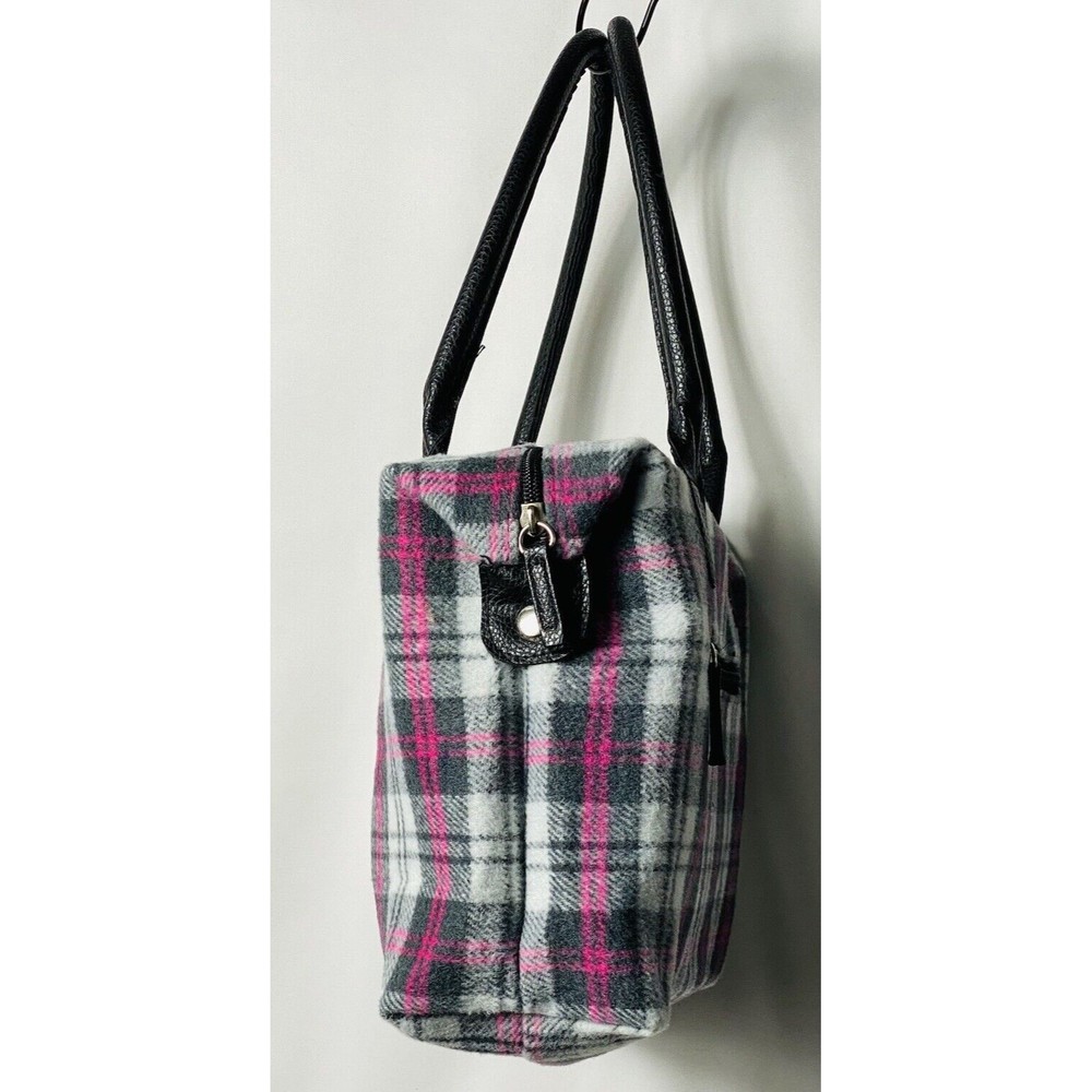 Flannel Plaid Set of 2 Tote Bags New (22”x15”x6”/15”x10”x4”) - Picture 10 of 11